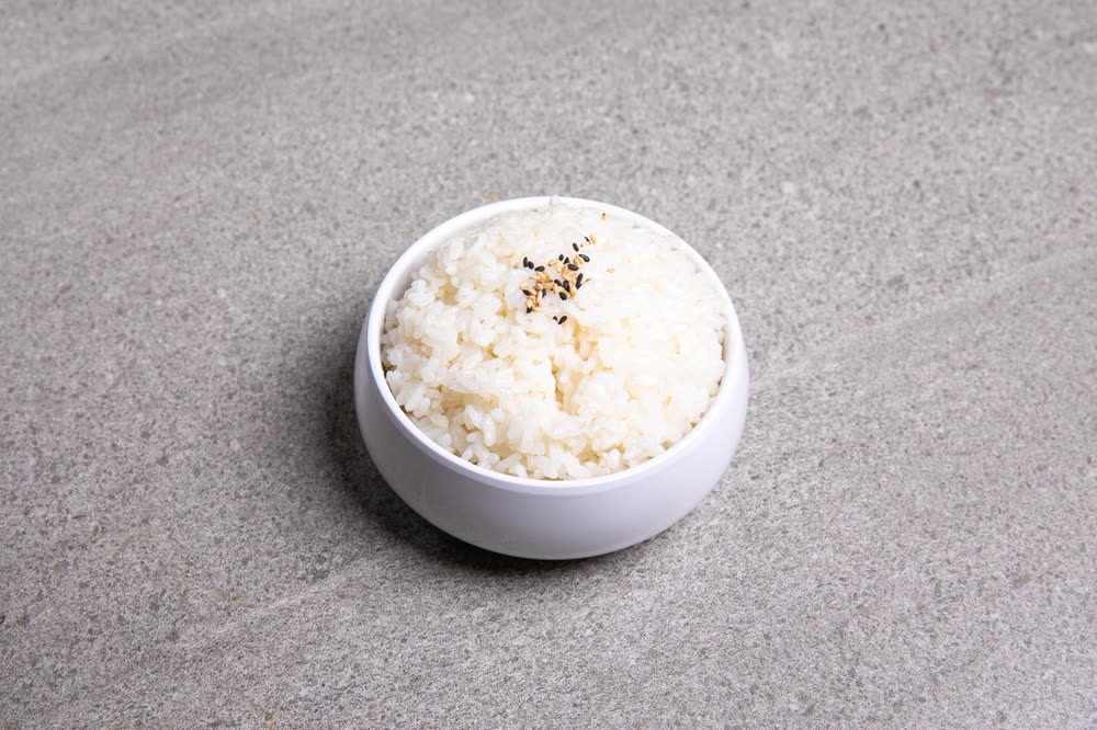 Icheon Rice (이천 쌀밥) — Sides at Hanwoodaum Hongdae, premium Hanwoo Korean BBQ in Seoul